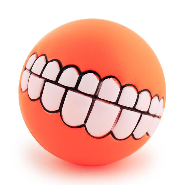 Mejor Pets Funny Pets Dog Puppy Cat Ball Teeth Toy PVC Chew Sound Dogs Play Fetching Squeak Toys