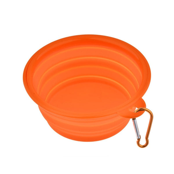 Mejor Pets, 1Pcs Portable Travel Bowl Dog Feeder Water Food Container