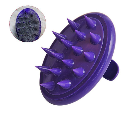 Soft Silicone Pet Cat Dog Grooming Brush Hair Remover Clean Comb Rake Tool