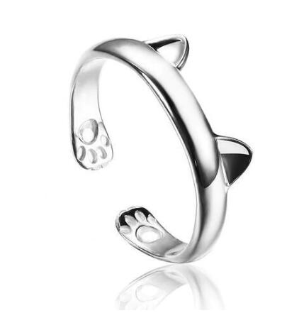 Mejor Pets Cute cat ears paw ring