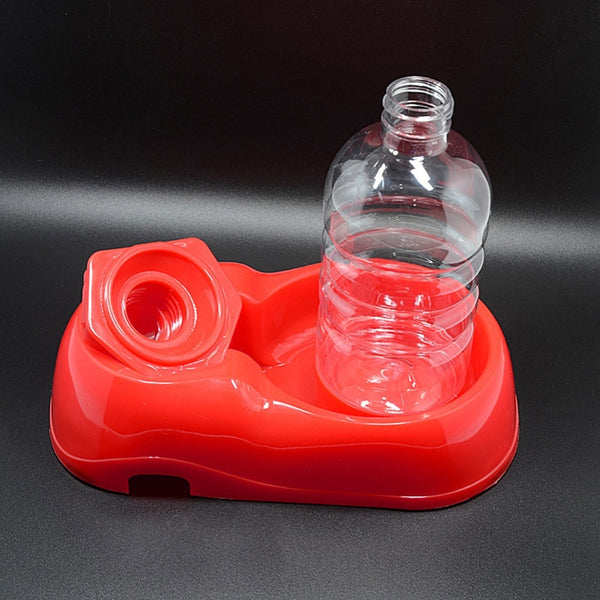 Mejor Pets Dog or Cat Automatic Pet Feeder Bowls Water Bottles Dispenser Food Dish Bowl for Dogs or Cat