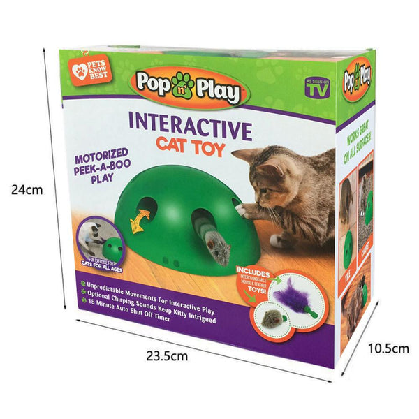 Mejor Pets New Cat Toy Pop Play Pet Toy Ball POP N PLAY