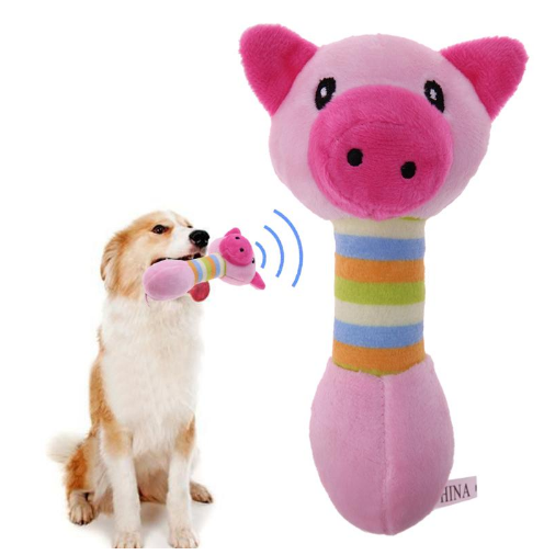 Mejor Pets Cute Pet Toys Chew Squeaker Animals Plush Puppy For Dogs Cat