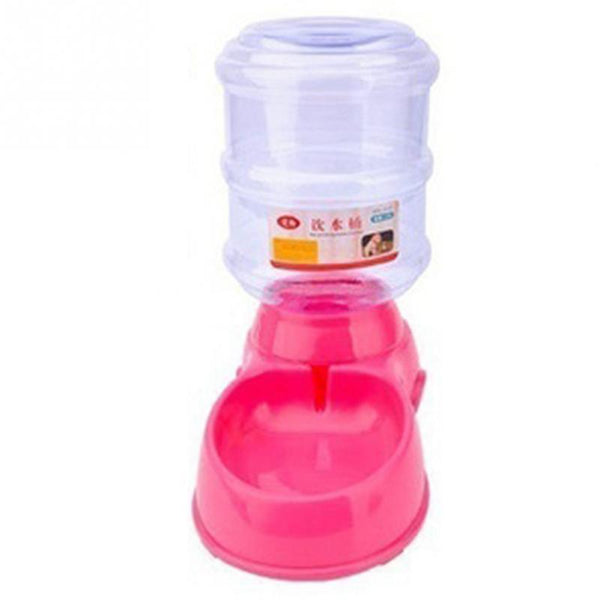 Pet Dog Cat Automatic Feeder 3.5L Water Dish Food Bowl
