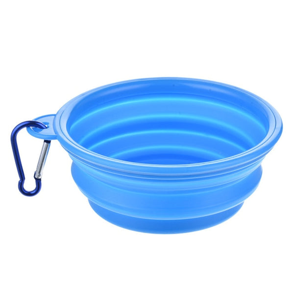 Mejor Pets, 1Pcs Portable Travel Bowl Dog Feeder Water Food Container