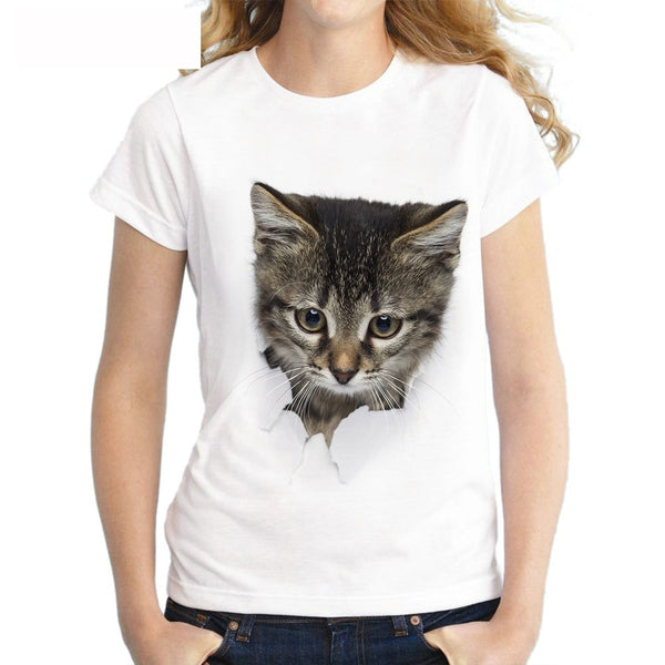 Mejor Pets Womans 3D Print Casual Harajuku Women T-Shirt