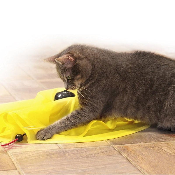 Mejor Pets Cat Toys 4 Speeds Cat Toy Undercover Mouse Fabric Cat's Meow Interactive Electronic Toy