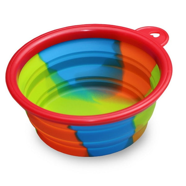 Mejor Pets, 1Pcs Portable Travel Bowl Dog Feeder Water Food Container