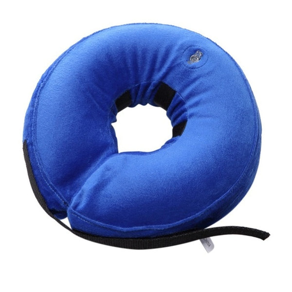 Mejor Pets Dog Cat Inflatable Pet Medical Supplies Anti-bite PVC Comfortable Zipper E-Collar