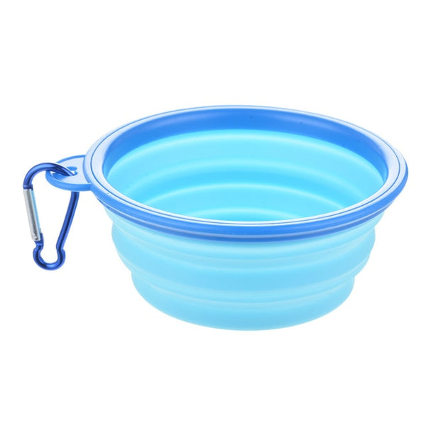 Mejor Pets, 1Pcs Portable Travel Bowl Dog Feeder Water Food Container