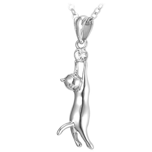 Mejor Pets Cute Cat Necklace Pendant