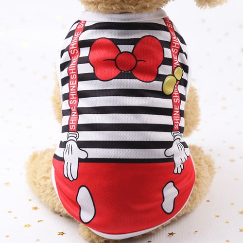 Mejor Pets Dog Clothes Summer Pet Shirts For Dogs Costume Cat Clothing