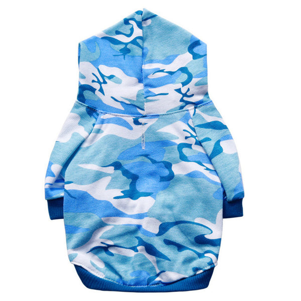 Mejor Pets Dog Clothes Small Pet Camouflage Hoodie Winter Warm Sweatshirt T-shirt