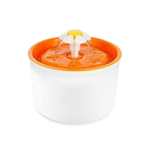 Mejor Pets Dog or Cat Automatic Flower Style Electric Pet Drinking Fountain Pet Bowl