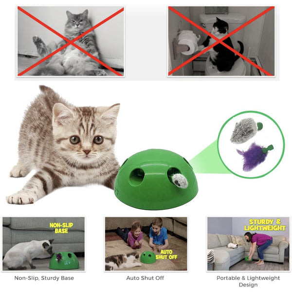 Mejor Pets New Cat Toy Pop Play Pet Toy Ball POP N PLAY