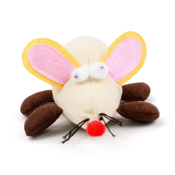 Mejor Pets Cat Toy Plush False Big Ears Mouse Vibrating Rat Trick Playing Toy