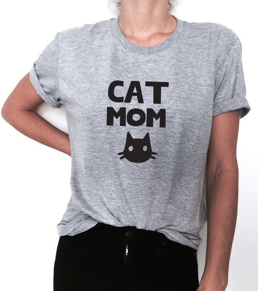 Mejor Pets Pet CAT MOM Women's t-shirt