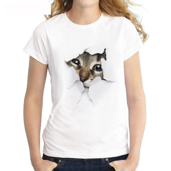 Mejor Pets Womans 3D Print Casual Harajuku Women T-Shirt