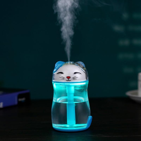 Mejor Pets LED Light Humidifier USB Air Diffuser Cat fogger