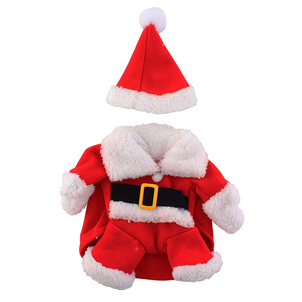 Mejor Pets Lovely Christmas Pet Santa Claus Suit Costumes