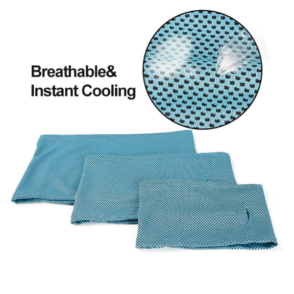 Mejor Pets Instant Ice Cooling Dog Bandana Scarf for Pet small dogs