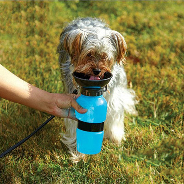Mejor Pets Dog Travel Water Bottle Dispenser Plastic Dog Cat Drinking Water Feeder.