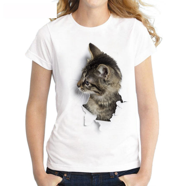 Mejor Pets Womans 3D Print Casual Harajuku Women T-Shirt