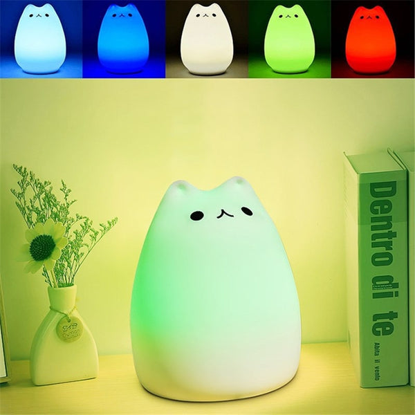 Mejor Pets Pet Cat LED USB Children Animal Night Lightt