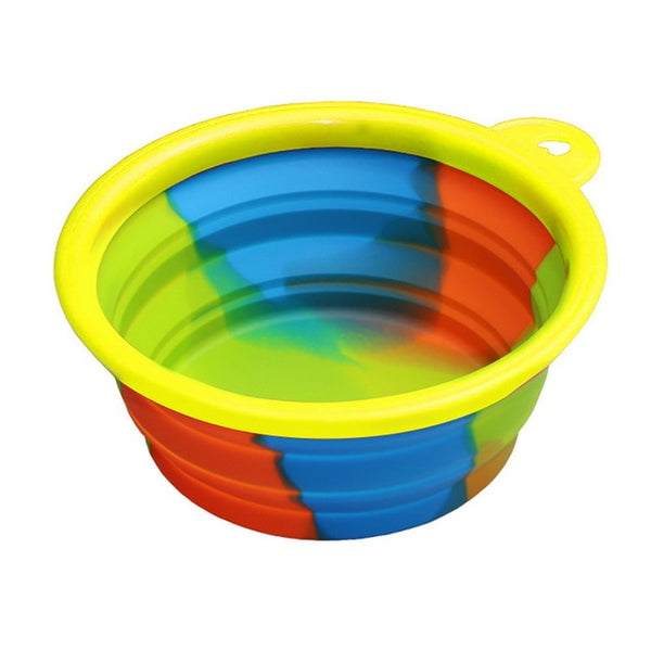 Mejor Pets, 1Pcs Portable Travel Bowl Dog Feeder Water Food Container