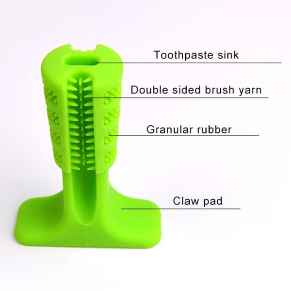 Mejor Pets Dog Toothbrush Dog Brushing Stick Tooth Cleaning World\'s Most Effective Dog Toothbrush Pets Oral Care