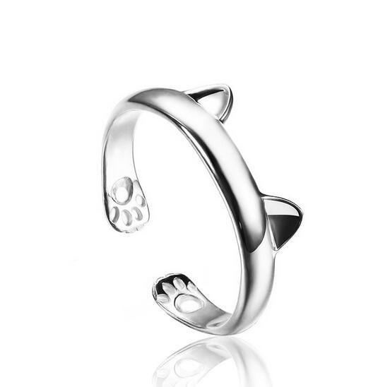 Mejor Pets Cute cat ears paw ring