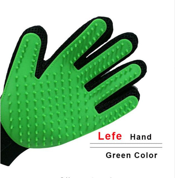 Mejor Pets Pet Cat Grooming Gloves Dog Hair Remover Gentle Deshedding Brush Comb