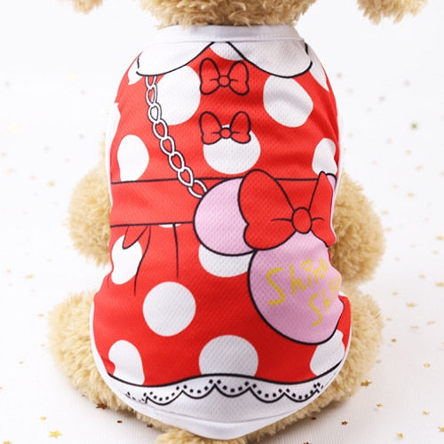 Mejor Pets Dog Clothes Summer Pet Shirts For Dogs Costume Cat Clothing