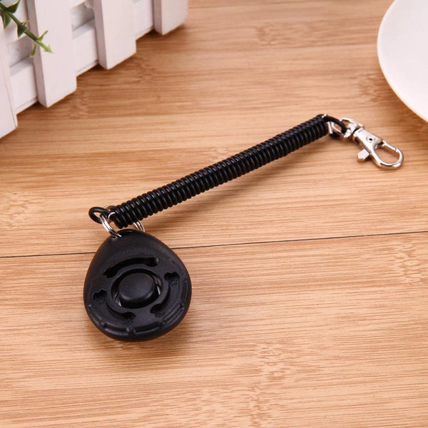 Mejor Pets1pc Pet Trainer Pet Dog Training Dog Clicker Adjustable Sound Key Chain