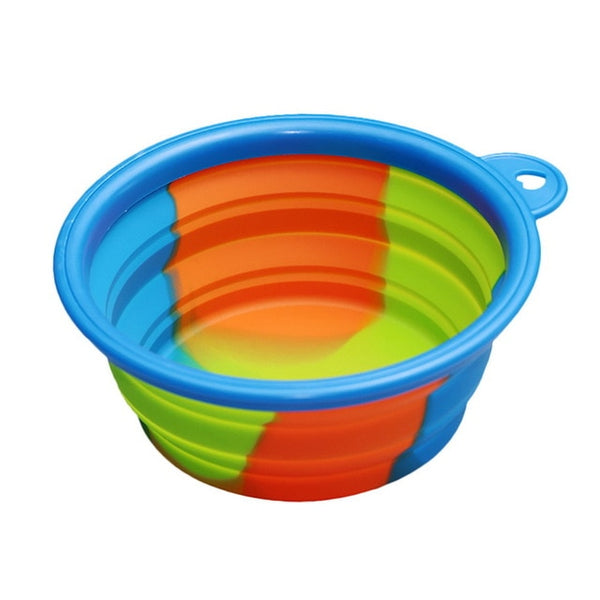 Mejor Pets, 1Pcs Portable Travel Bowl Dog Feeder Water Food Container