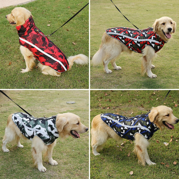 Mejor Pets Waterproof Reflective Dog Jacket