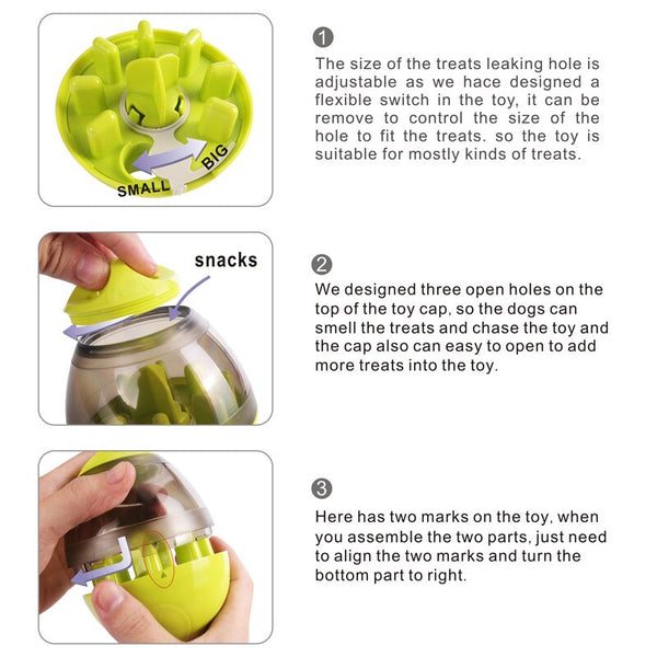 Mejor Pets Interactive IQ Treat dispenser for dogs