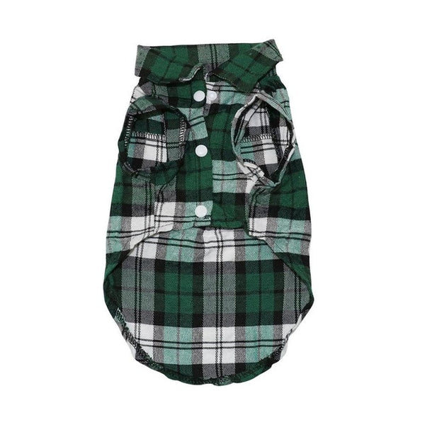 Mejor Pets Plaid Dog Clothes