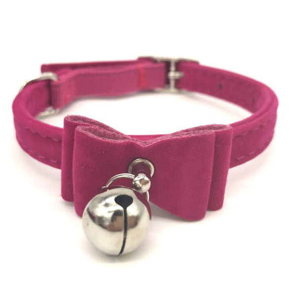 Mejor Pets Pet Cat Collar with Velvet Bow Tie