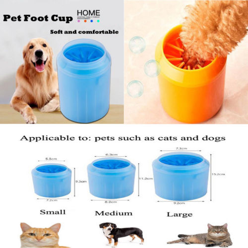 Mejor Pets Portable Pet Paw Cleaner Plunger