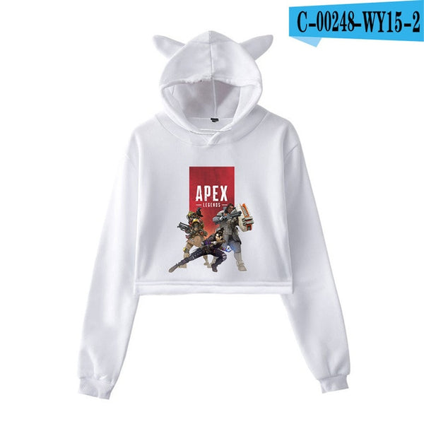 Mejor Pets Print Hoodies Sweatshirts Women Cat ears with hood hoodies