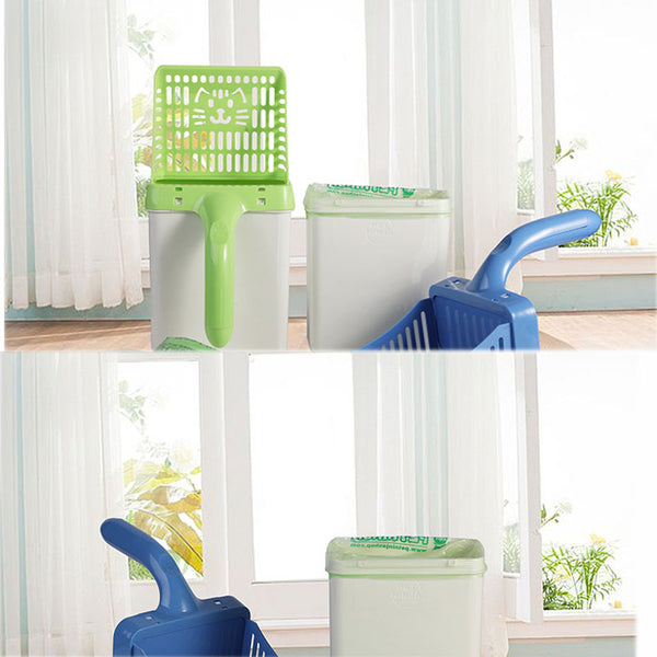 Mejor Pets Neater Litter Genie Scooper Cat Litter Sifter Scoop System