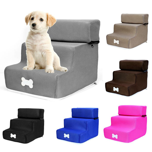 Mejor Pets Dog Stairs 3 Steps Ladder