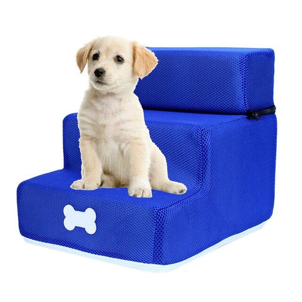 Mejor Pets Dog Stairs 3 Steps Ladder