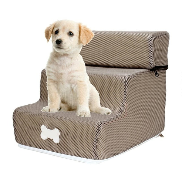 Mejor Pets Dog Stairs 3 Steps Ladder