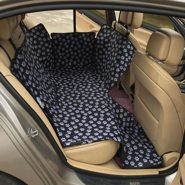 Mejor Pets Waterproof Rear Back Pet Dog Car Seat Cover Mats Hammock Protector with Safety Belt.