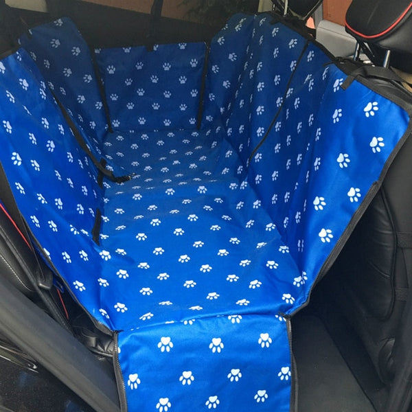 Mejor Pets Waterproof Rear Back Pet Dog Car Seat Cover Mats Hammock Protector with Safety Belt.