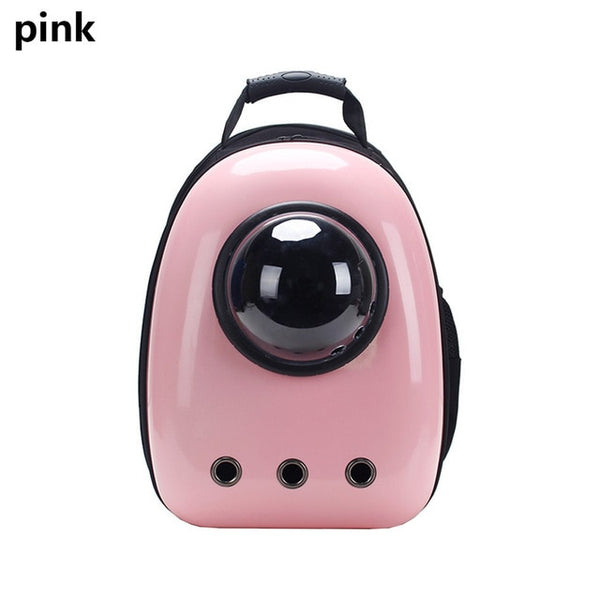 Mejor Pets Space Capsule Pet Dog Cat Backpack Travel Cat Carrier Double Shoulder Bag