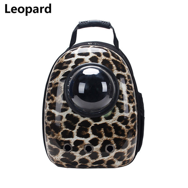 Mejor Pets Space Capsule Pet Dog Cat Backpack Travel Cat Carrier Double Shoulder Bag