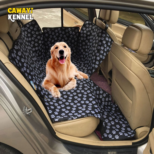 Mejor Pets Waterproof Rear Back Pet Dog Car Seat Cover Mats Hammock Protector with Safety Belt.